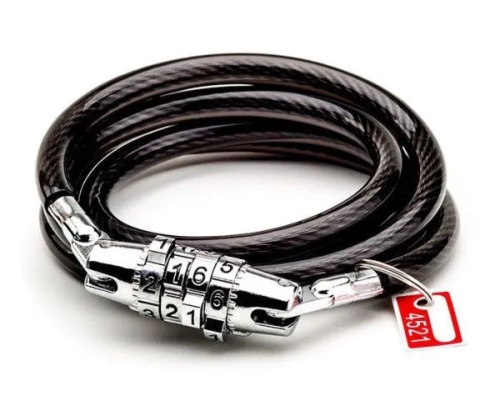 Велозамок кодовый 2K HW225035 8/1500 от магазина ВелоПланета