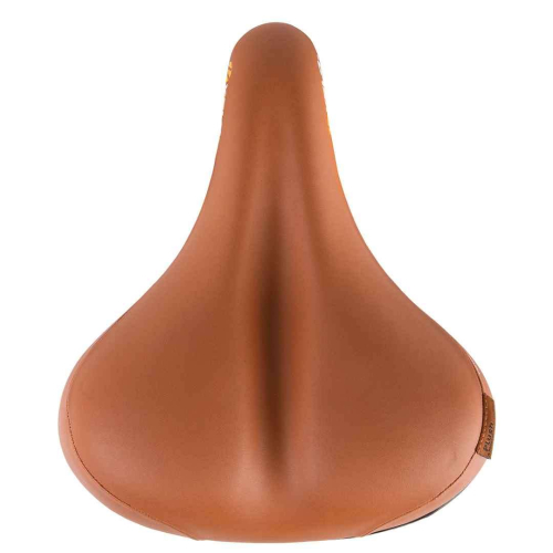 Седло велосипедное VELO Plush TOUR ELA GEN (кожа) от магазина ВелоПланета