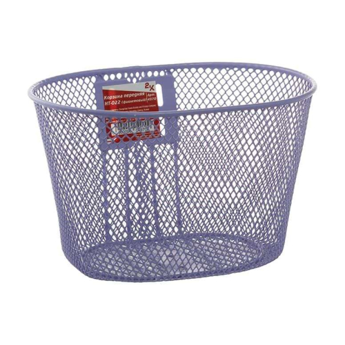 Корзина передняя HT-022 (фиолетовая) от магазина ВелоПланета