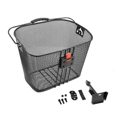 Корзина передняя HТ-102 (чёрная) от магазина ВелоПланета