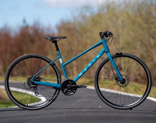 Велосипед Marin Fairfax 2 (2023) бордовый