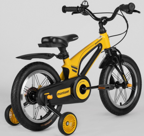 Детский велосипед Montasen M-F800-14YL (2026) желтый