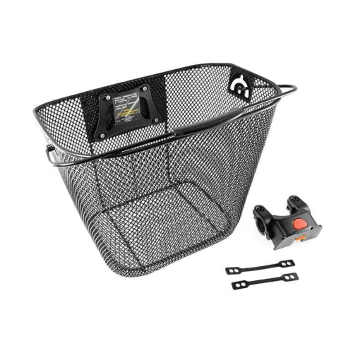 Корзина передняя HТ-512 (чёрная) от магазина ВелоПланета