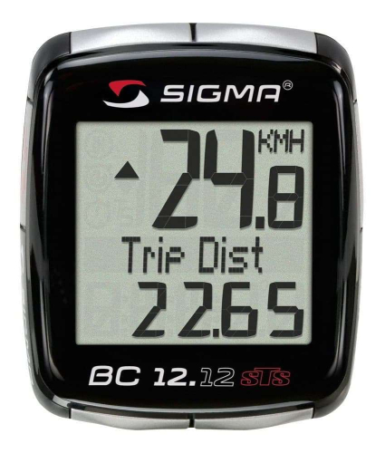 Велоспидометр Sigma BC 12.12 STS от магазина ВелоПланета