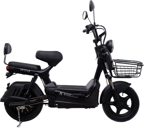 ЭлектроВелосипед Ecoliner Wind 10" Черный (2025)