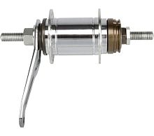 Втулка задняя Shimano E110 36 отв, 1ск, ножн. тор., б/уп. ( с к-т стопорное кольцо, фланцевая гайка, пыльник, овал+болт) от магазина ВелоПланета