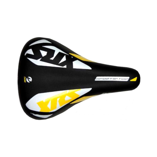 Велосипедное седло детское DDK XRS / 1212A  желтое от магазина ВелоПланета