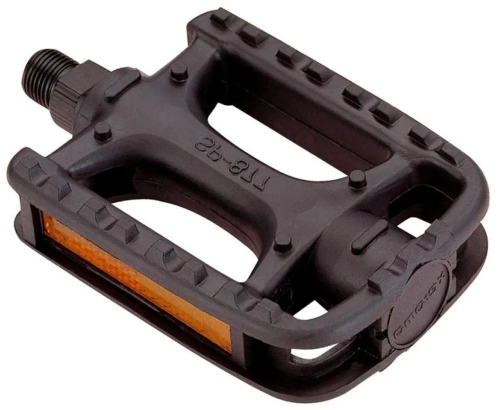 Педали Longus MTB (пластик, насыпн. подш., черные) от магазина ВелоПланета