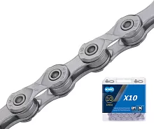 Цепь KMC X10 10 ск, 1/2"X11/128"X116L EPT (в боксе) от магазина ВелоПланета