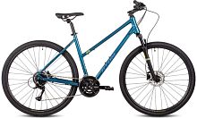 Велосипед ATOM Symbiotic Cross Lady 700c Teal-Blue (2024) Рама: M