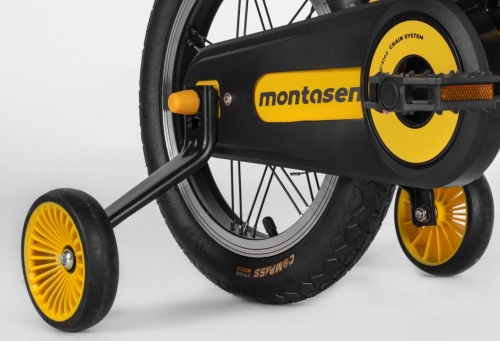 Детский велосипед Montasen M-F800-14YL (2026) желтый