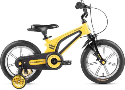Детский велосипед Montasen M-F800-14YL (2026) желтый