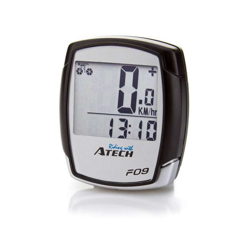 Велокомпьютер беспроводной ATECH F09 MTB  (9 функций)  от магазина ВелоПланета
