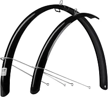 Брызговики Force, Aluflex ECO 28" 48мм, с подпорками, черные от магазина ВелоПланета