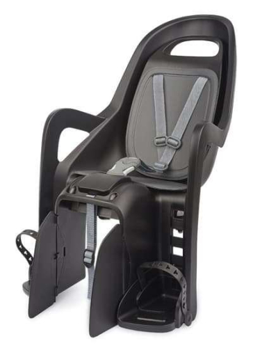 Велокресло Polisport Groovy CFS (чёрное) от магазина ВелоПланета