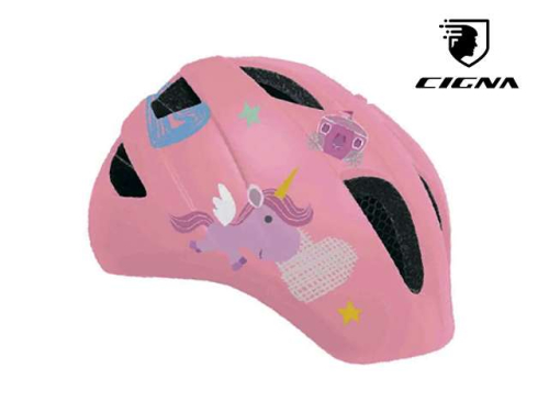 Картинка Шлем велосипедный детский Cigna WT-020 In-mold (розовый) от магазина ВелоПланета