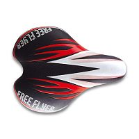 Детское велосипедное седло DDK 1216 Red от магазина ВелоПланета