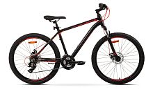 Велосипед AIST Rocky 1.0 Disc 26 черно-красный (2023)