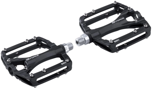 Педали Force SWING (алюминий, насып. подшип., черные) от магазина ВелоПланета